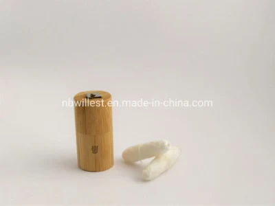 Amazon Hot Sale Eco-Friendly Dental Floss with Bamboo Tube