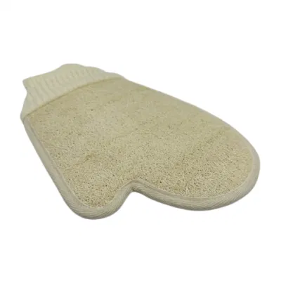 Bathroom Eco Friendly Natural Loofah Bath Glove for Body Shower