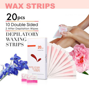 Beauty Ready-to-use depilatory hair removal wax strips