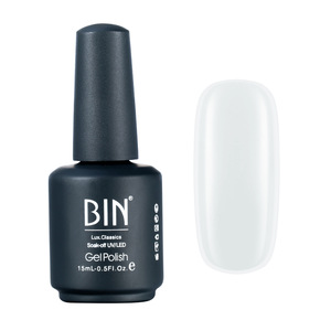 BIN Nail Painting Supplies Black Color 15ml UV Gel Polish