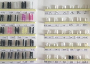 China flock tip lint free disposable lip brushes mascara eyelash brushes applicator