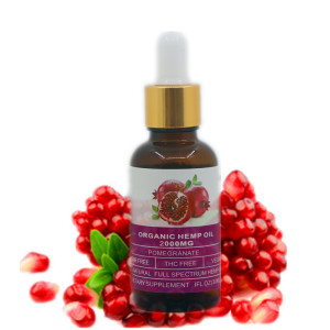 crazylife Red pomegranate 30ml CBD massage body oil