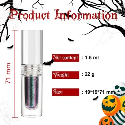 Customized Make Your Own Brand Duochrome Liquid Eyeshadow Makeup Halloween Cosmetics