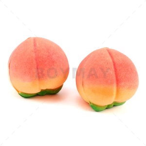 Factory Fizz Balls Colorful Peach Essential Oil Hemp Natural SPA Moisturizing Peach Bath Bomb