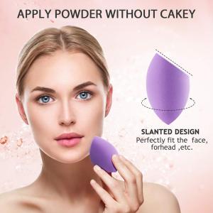 Free sample Latex free makeup blender foundation sponge facial powder puff blender beauty cosmetics makeup sponge