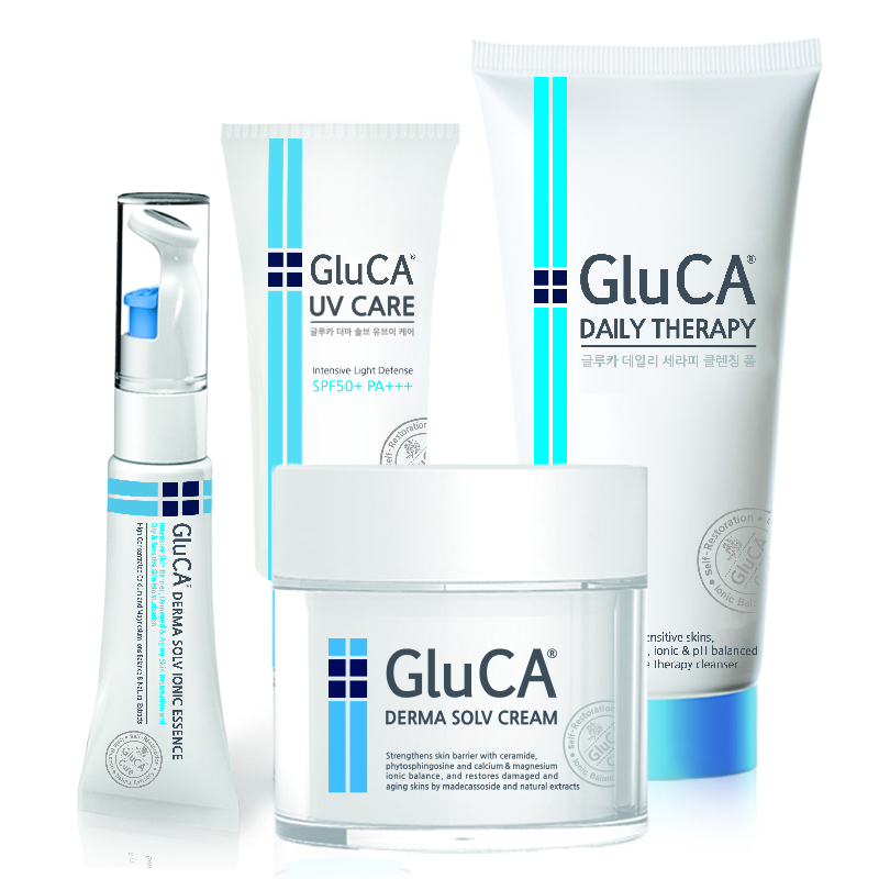 GluCA Derma Solv Skin Care Set, GluCA Whitening Skin Care Set