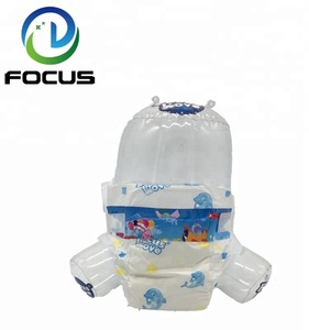 Good quality soft disposable newborn baby diaper/nappy manufacturer in China with wetness indicator