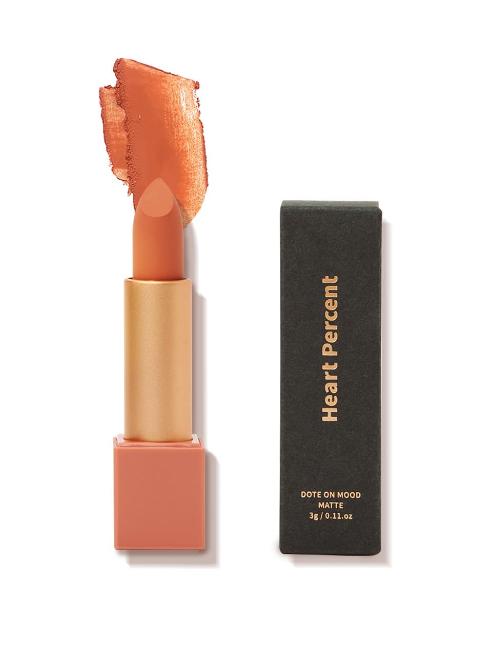 Heart Percent Dote on Mood Matte Lipstick #01 True Gravity