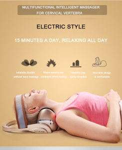 High quality hot selling neck massage and electric vibration back massage neck and shoulder massager