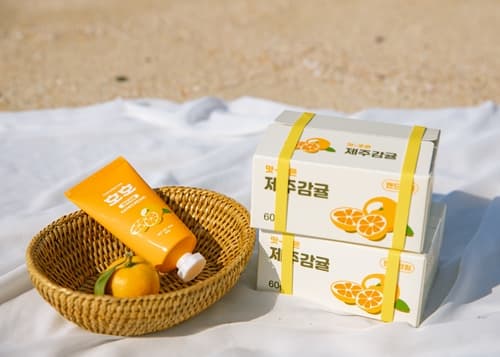 hoho Cheong Gwa Tangerine Hand Cream