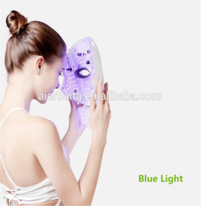 hot in Korea led color light mask skin care photorejuvenation tools for acne removing