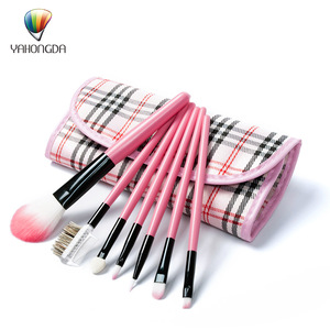 Hot Promotional Products Beauty 7 Pieces Cosmetic Powder Brush Makeup Tool Kits