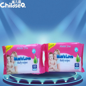 Hot Selling Cheap Natural Baby Wet Wipes Cotton Wet Wipes Factory From China