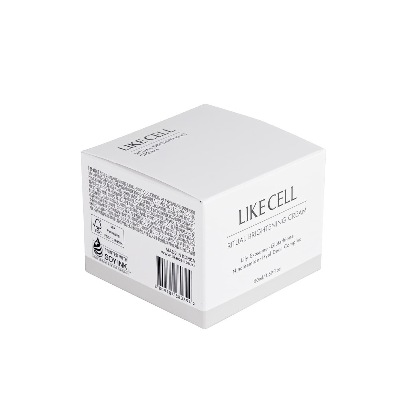 LIKECELL Ritual Brightening Skin Care  Cream