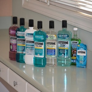 Listerine Bright & Clean Mouthwash 500ml