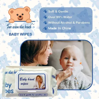 Low Price Baby Water Wipe Manufacturers Custom Household Wet Baby Wipes