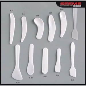 makeup tools small spatula plastic cream spatula