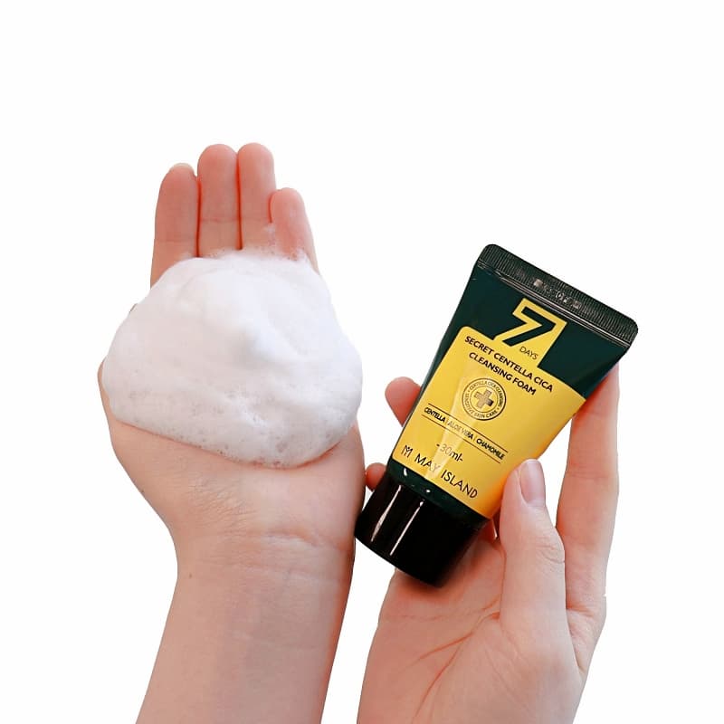 [MAY ISLAND] 7DAYS SECRET CENTELLA CICA CLEANSING FOAM 30ml / 150ml
