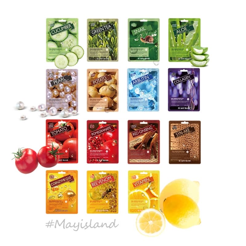 [MAY ISLAND] SNAIL REAL ESSENCE MASK PACK 25ml