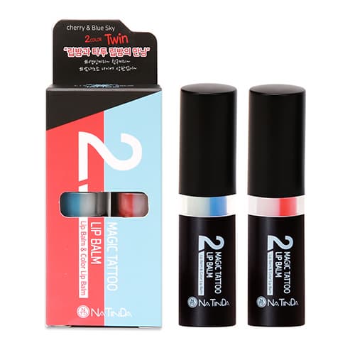NATINDA Magic Tattoo lipbalm 3.5g x 2ea