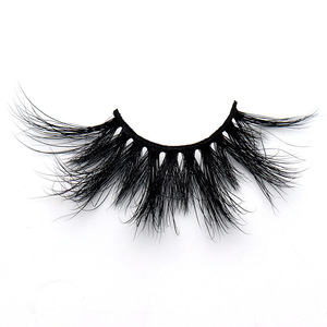 New arrival 27mm mink lashes  false eyelashes with private label own brand China vendor