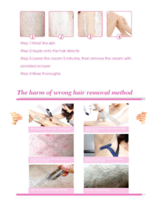 Oem Hair Removal Cream Permanent Natural Hair Removal Cream