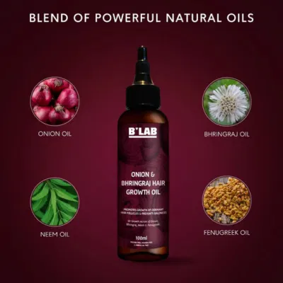 OEM/ODM Onion & Bhringraj Hair Growth Oil