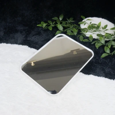 Plastic Desktop Cosmetic Bedroom Makeup Mirror with Single-Sided