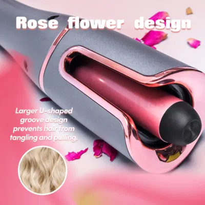 Rechargeable Automatic 360 Rotating Cordless Hair Curler