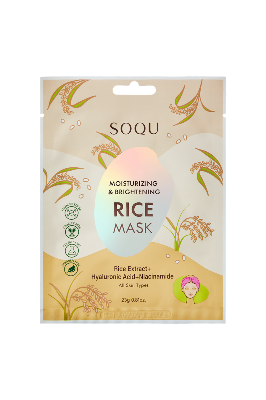 (Skin Care, Mask)SOQU GLOW UP ESSENTIALS MASK SET 12