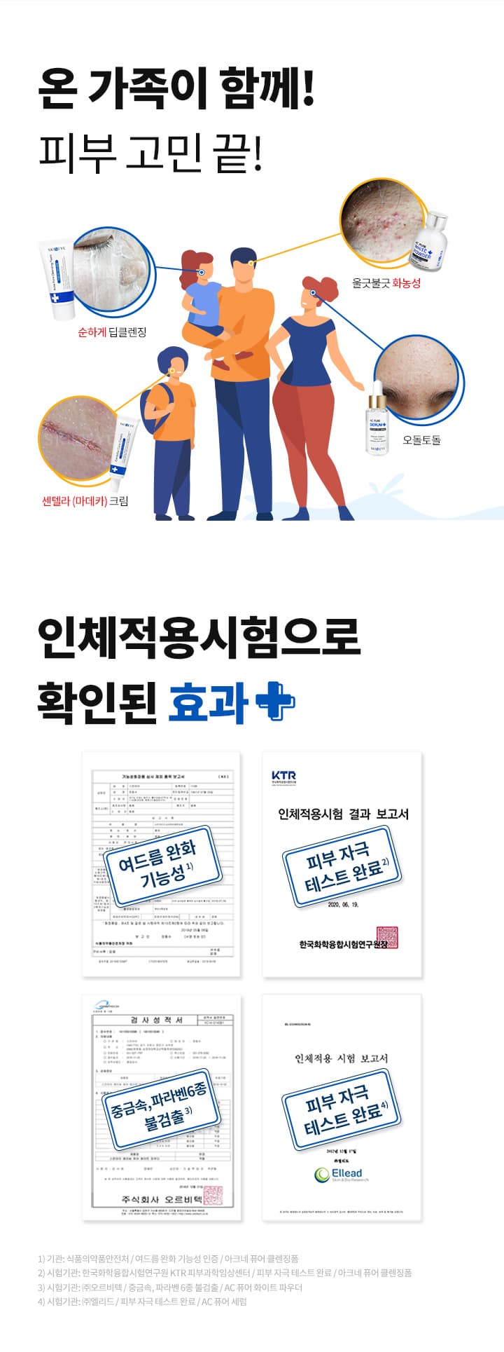 Skineye AC Pure 4 products set