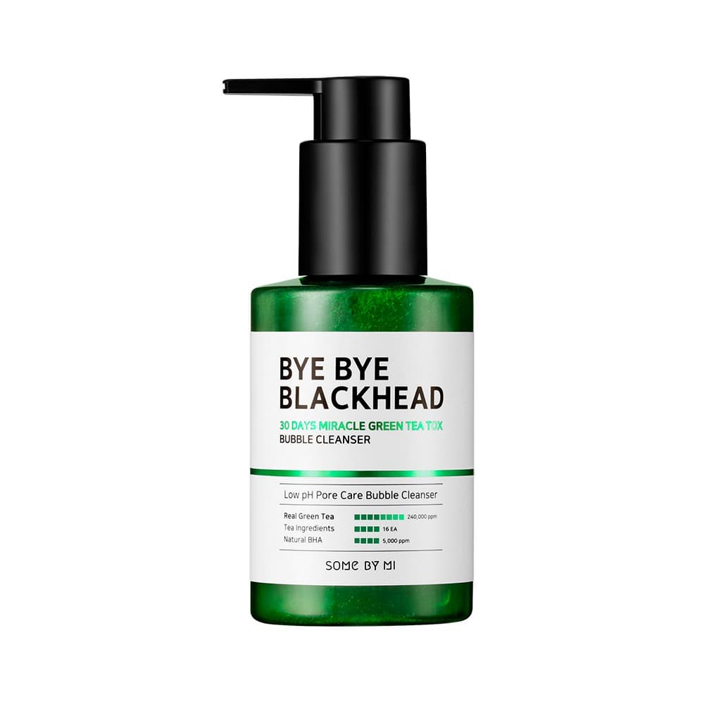 SOMEBYMI ByeBye Blackhead MiracleGreen TeaTox BubbleCleanser