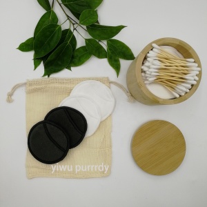 Sopurrrdy Reusable Microfiber Bamboo Makeup Remover Pads with Storage Bag