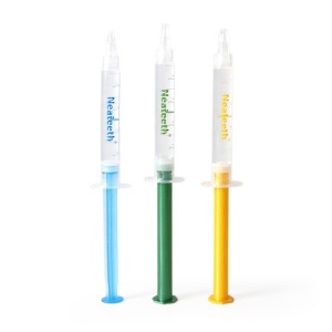 Teeth Whitener Peroxide/Non-Peroxide Gel Whitener-Tools Stain-Remover Teeth Whitening Syringe Gel