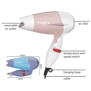 Travel household foldable NOVA Mini Hair Dryer