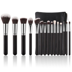 Traveling Wholesale Makeup Brushes 15pcs Customized Package Professional  Cosmetics Applicator For Set Powder Eyebrow Eyeshadow