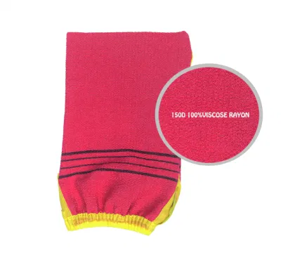 Viscose Fibre Exfoliating Mitt SPA Body Cleaning Glove Viscose Fibre Clean Exfoliation Scrubbing Mitt Dead Skin Remover