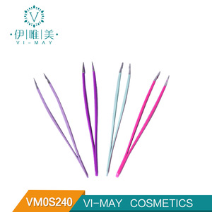 VM0240 Professional Stainless Steel Tweezer for Eyebrow Tweezer Sets Eyebrow Tweezer