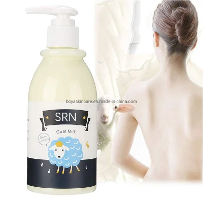 Wholesale Goat Milk Body Lotion Cream Moisturizer Nourishing Skin Repair Body Lotions for Women