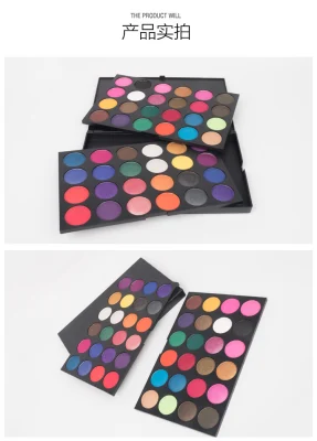 Wnm216 Professional Makeup 48-Color Eyeshadow Palette Pearly Matte Multi-Color Eyeshadow Spot Wholesale Can Be Customized OEM