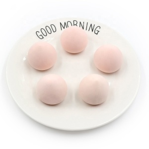 Yaeshii Newest Design Fart Peach Super Soft Pink Makeup Beauty Egg Peach Makeup Sponge beauty Cosmetic Blender Sponge Puff