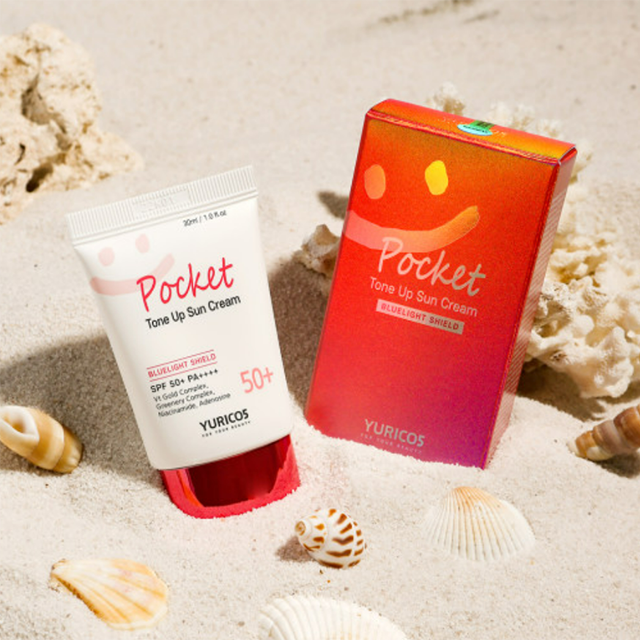 YURICOS Pocket Tone Up Sun Cream