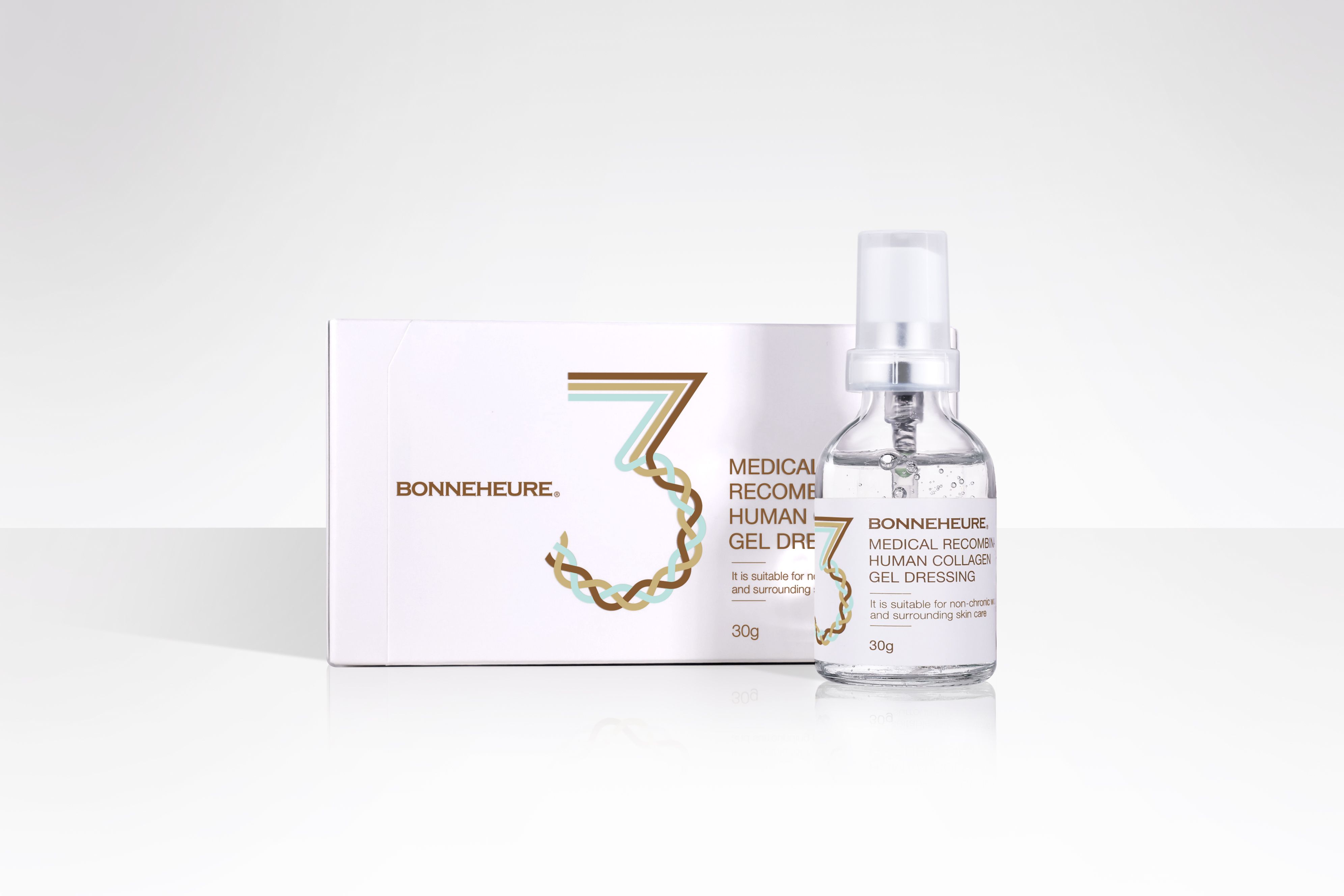 Post-Procedure Recovery Serum Skincare with Recombinant Human Type III Collagen ISO13485  OEM/ODM