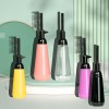 Wholesale 150ml 200ml Plastic Empty Hair Styling Tool Hair Oil Applicator Bottle With Comb For Hair Color