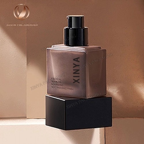 30ml foundation bottles base makeup concealer glass container beauty packaging cosmetic bottles