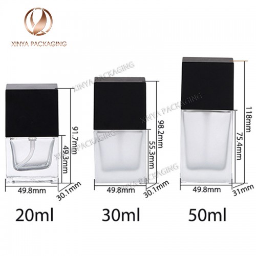 30ml foundation bottles base makeup concealer glass container beauty packaging cosmetic bottles