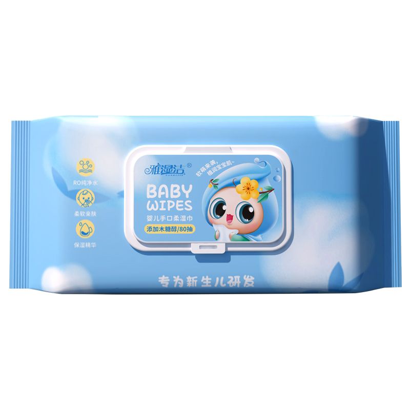 Soft Touch EDI Pure Water Sensitive Nonscented Baby Wipes