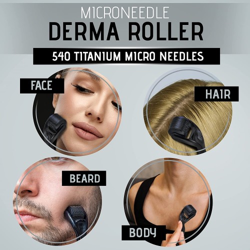 Xdermaroller 540 Derma Roller Microneedle Derma Roller Titanium Needles
