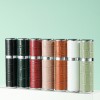 5ML Leather Perfume Bottle Bottom Direct Filling Self-pump Dispenser Portable Spray Empty Bottle