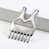 Multifunctional health care head massage comb four-in-one metal nose scraper artifact beauty tool